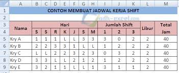 We did not find results for: Contoh Membuat Jadwal Kerja Shift Dalam Microsoft Excel Adhe Pradiptha