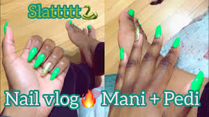 Tumblr is a place to express yourself, discover yourself, and bond over the stuff you love. Neon Green Acrylic Nails Pedicure Nail Salon Vlog Youtube
