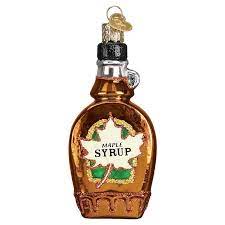 Maple Syrup Ornament Old World Christmas Ornaments Old World Christmas Glass Christmas Ornaments