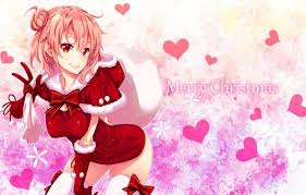 Wallpaper Girl Smile Dress Gloves Fur Bag Anime Art Yuigahama Yui Suggests Oregairu Akino Sora Images For Desktop Section Prochee Download Together, these three forms the trio of. wallpaper girl smile dress gloves