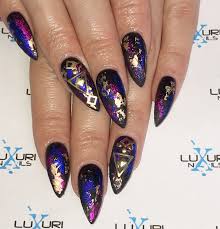 Festival Nagel Die Schonsten Designs Und Diy Anleitungen With Images Foil Nail Art Popular Nail Art Foil Nails