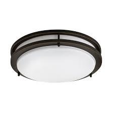 The white glass curves slightly up, contrasting its. Medallion Lighting 3 Light 14 Simple Circle Flush Mount Reviews Wayfair