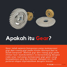 Gigi geraham belakang (gigi molar), yaitu jenis gigi yang memiliki 2 atau 3 akar dan mempunyai fungsi untuk menggilas, melumat, menghancurkan, dan menghaluskan makanan. Jenis Jenis Gear Dan Fungsinya Kepada Kita Pakcik Engineer