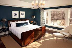 Decadent Jewel Toned Bedrooms For A Glamorous Interior Blue Master Bedroom Master Bedroom Colors Blue Bedroom Design