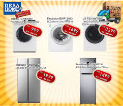 I love love visiting electronic stores and always keep up with what's new to update my house with the hubby. Desa Home One City Buat Sale Barang Elektrik Nak Pindah Tempat Baru