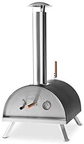 Amazon De Burnhard Edelstahl Outdoor Pizzaofen Nero Inkl Pizzaschieber Pizzastein Hochwertiger Pizza Backofen Premium Holzofen Fur Den Garten Churrasqueira