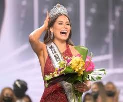 Ella es andrea meza, la bella joven que representó a méxico en miss universo 2021 y se llevó la corona. Y Tkrvceig97vm