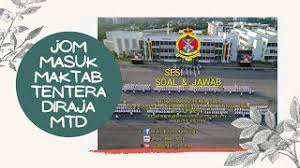 Maybe you would like to learn more about one of these? Jom Masuk Maktab Tentera Diraja Mtd Syarat Dan Keistimewaan Mtd Youtube