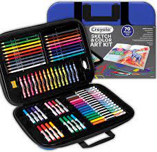 See more ideas about crayola, crayola colored pencils, crayola crayons. Amazon Com Crayola Coloring And Sketching Set 70pcs Sketch Book Gift For Kids 8 9 10 11 Toys Games