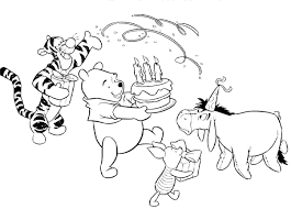 Happy Birthday Coloring Pages Birthday Coloring Pages Disney Coloring Pages Happy Birthday Coloring Pages