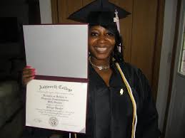 Bridget S Smile Shines Through As She Celebrates Earning Her Business Administration Bachelor S De College Reviews Business Degree Jobs Wharton Business School