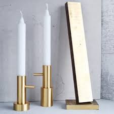 Or, rub a little plain yogurt over the tarnished brass with your fingers, allow it to dry and buff it with a clean cloth. Jaime Hayon Single Candle Holder Brass From Fritz Hansen Nordicnest Com