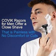 5-Blade Cartridges Men's Razors Shaver: Dual Lubrication and Precision  Trimmer Shaving Razor with 1 Razor Handle & 5 Razor Heads, Five Tier  Durable Sharp and Scratch Resistant Smoother Closed Shave : Amazon.com.au: