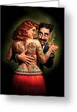 Lydia the Tattooed Lady Art Print