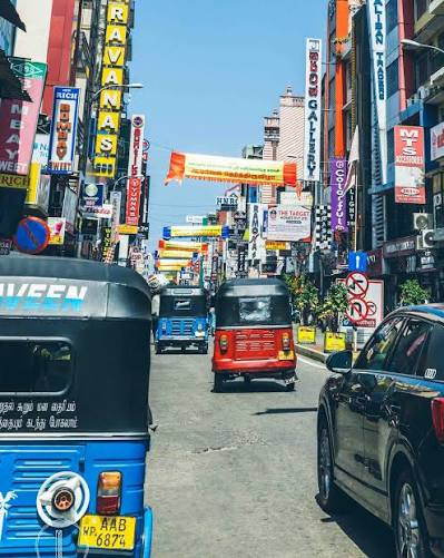 The colours & contrasts of Colombo, Sri Lanka. Wherever you look this city  is full of bright colours, from the food to the train stations to the tuk  tuks. You then have