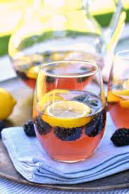 Lemon Blackberry Sangria Recipe Blackberry Sangria Mango Sangria Lemon Sangria