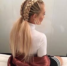There are countless ways to braid your hair. Pinterest Evaballoo Hair Styles New Braided Hairstyles Medium Hair Styles