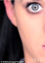 Katy perry limited edition party lashes. Katy Perry Shows How She Totally Transforms Her Visage With The Help Of A Colourful Make Up Palette For Vogue Shoot Daily Mail Online