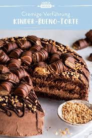 Kinder Bueno Torte Die Schokoladige Kinder Bueno Torte Mit Mascarpone Uberzeugt Besonders Durch D Backrezepte Kuchen Und Torten Rezepte Kuchen Rezepte Einfach