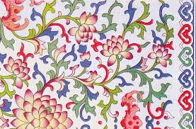 Covering greetings cards, gift wrap, fabrics, kids design, wallpaper, stationery and. Bright Boho Art Vintage Asian Flowers Illustration Pattern Wall Art Prints Mixed Media By Wall Art Prints