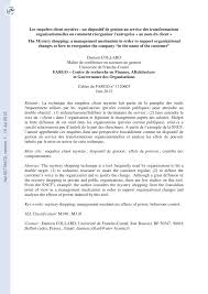 Le client mystère est une technique de contrôle de la qualité en entreprise et de marketing, s'apparentant à un audit masqué. Pdf Les Enquetes Client Mystere Un Dispositif De Gestion Au Service Des Transformations Organisationnelles Ou Comment Reorganiser L Entreprise Au Nom Du Client