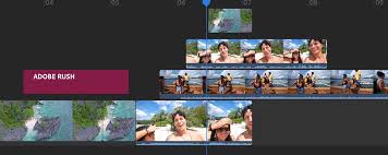 At this point, don't worry about tiny details; First Look Adobe Rush Is It Premiere X