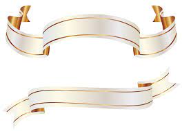 White And Gold Banners Png Clipart Picture Clip Art Gold Gold Banner