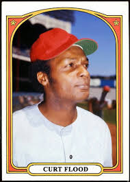 WHEN TOPPS HAD (BASE)BALLS!: A UNIQUE "CAREER CAPPER": 1972 CURT FLOOD