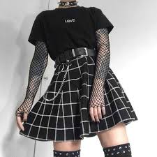 Skirt grunge skirt 90s grunge tumblr grunge aesthetic tumblr aesthetic square aesthic clothes. Women S Goth Skirt Gothic Skirt Grunge Skirt High Waist Etsy