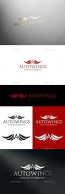 Auto Wings V2 Car Logo Design Wings Logo Logo Design