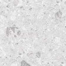 A single slab can reach a size of 150x300 cm and can be entirely decorated and customized. Terrazzo Light Grey Matt 600 X 600 Tile Depot