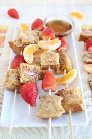 Prepare the streusel topping and place in the bottom of each compartment. French Toast Bites A Beautiful Mess