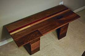 Weston home rectangle coffee table. Buy Handmade Modern Coffee Table In Walnut And Exotic Crimson Padauk 1 Available To Ship Today Made To Order From Identity Designed Woodshop Custommade Com