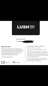 We did not find results for: Find More Lush E Gift Card 35 For Sale At Up To 90 Off