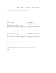 Sample letter to close bank account. Rbs Closing Account Letter Fill Online Printable Fillable Blank Pdffiller