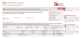 Danafina bisa membantu dalam proses kredit multiguna bi checking, take over, kredit kendaraan, kredit rumah dan kredit konsumtif lainnya. Cara Cek Informasi Debitur Slik Bi Checking Sebelum Ajukan Kredit Sikatabis Com