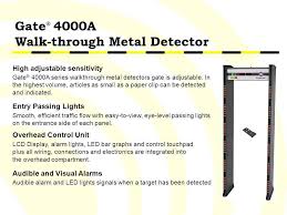 Many persons think that the sensor of metal detecting this is how anyone can comfortably get a phone past a metal detector. Security Metal Detectors Ppt Video Online Download