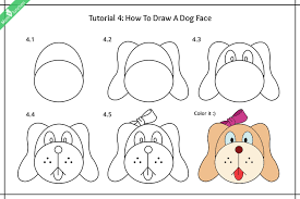 How to draw dogs and puppies continues a rich tradition of dogs in art. Step By Step Guide On How To Draw A Dog For Kids