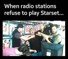 In the future most memes will look like this. Starset Meme Funny Band Jokes Funny Memes Radio Station