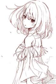 Digital Sketch Anime Sketch Manga Drawing Anime Drawings