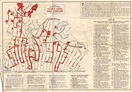 Beverly Hills Celebrity Homes Vintage Map Celebrity Houses