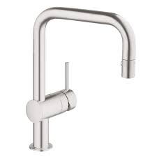 single handle pull down kitchen faucet