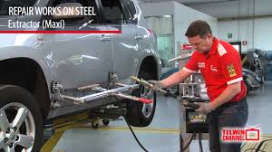 Car dent repair kit india. Puller Station Dent Pulling Of Steel And Aluminium Eng Youtube