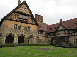 Germany Potsdam Schloss Cecilienhof Soviet Red Star Design In Front Garden 2020