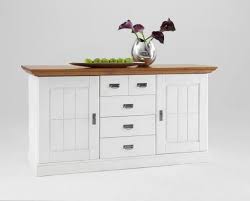 Sideboard anrichte braxton massivholz holz eiche massiv weiss gekalkt. Massivholz Sideboard Kiefer 2farbig Weiss Anrichte Kommode Massivholzmoebel Experte