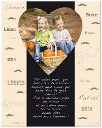 Pour lui rappeler ô combien on l'aime, pour la fête des pères, les enfants pourront leur préparer un cadeau fait main. Poster Ou Toile Fete Des Peres