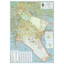 Localizare benzinarii, harta rutiera, harta romaniei. Harta De Perete Bucuresti Sector 4 100x140 Cm Emag Ro