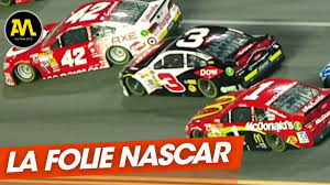Nascar'17 the game crash compilation. Nascar La Folie Americaine Youtube