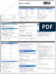 Gmat Math Formula Sheet Preview Pdf Algebra Cheat Sheet Math Formula Sheet Algebra