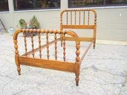 Both the headboard and footboard were damaged, the box and packing were not. Ethan Allen Jenny Lind Bed Wood Twin Size Antique Heirloom Etsy Jenny Lind Bed Spool Bed Living Room Furniture Online
